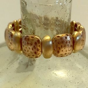 Gold Stretch Bracelet